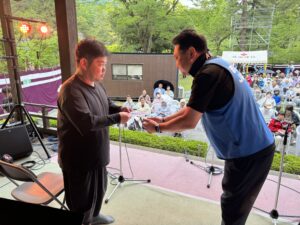 輪島キリモトへ100万円の寄付